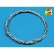 Stainess steel towing cables o 1,3 mm, 1m long - Aber Models TCS 13