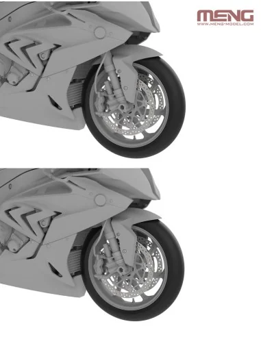 BMW HP4 RACE, 1/9 - MENG-Model MT-004