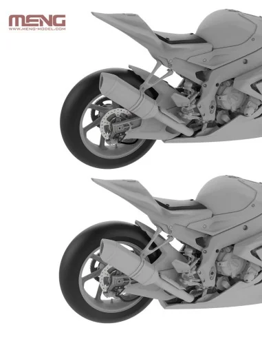 BMW HP4 RACE, 1/9 - MENG-Model MT-004