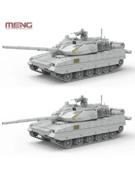 PLA ZTQ15 Light Tank w/Add-On Armor, 1/35 - MENG-Model TS-050