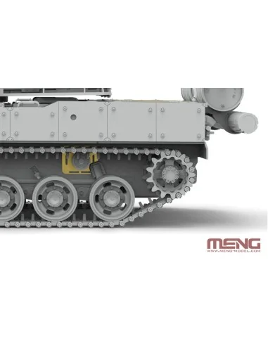 PLA ZTQ15 Light Tank w/Add-On Armor, 1/35 - MENG-Model TS-050
