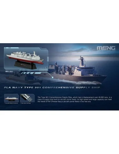 Chinese Fleet Set 1 (incl. 6 blind boxes), 1/2000 - MENG-Model MH-001