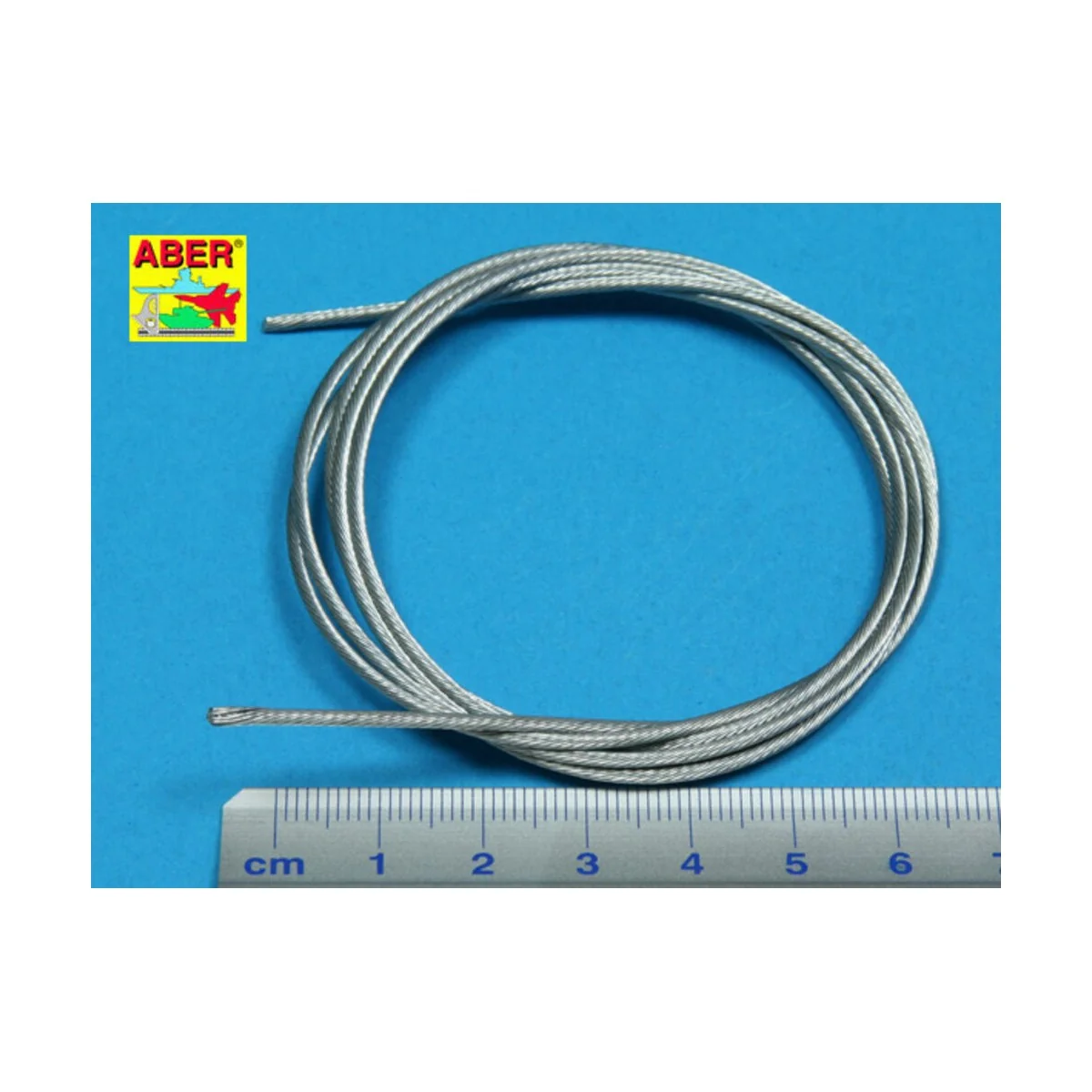 Stainless Steel Towing Cables O 1,5 mm, 1 m long - Aber Models TCS 15