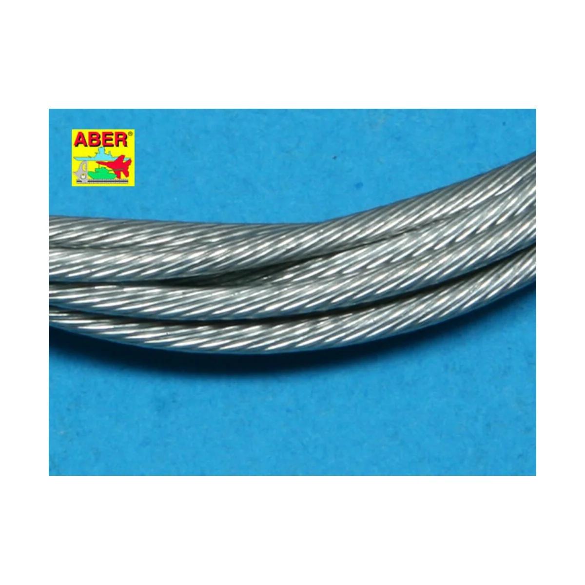 Stainless Steel Towing Cables O 1, 5 mm, 1 m long - Aber Models TCS 15