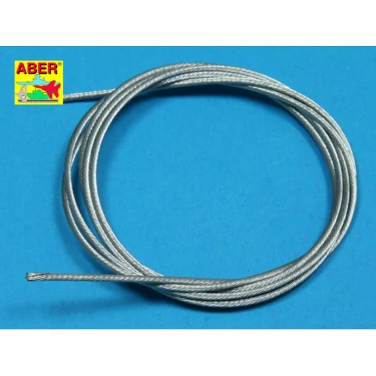Stainless Steel Towing Cables O 1, 5 mm, 1 m long - Aber Models TCS 15