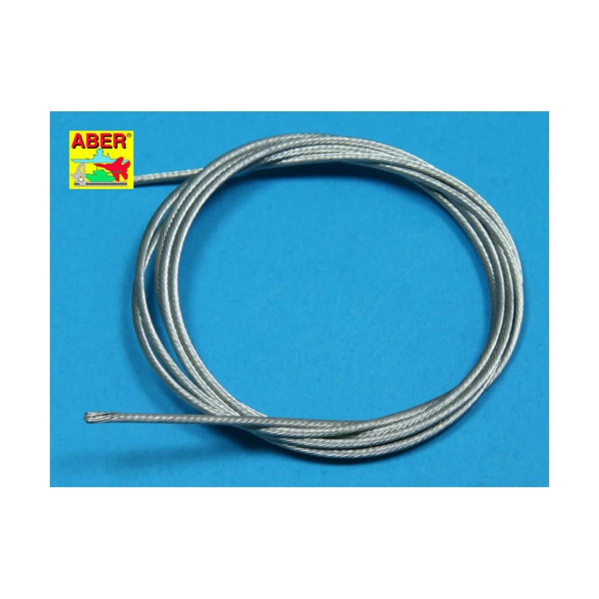 Stainless Steel Towing Cables O 1,5 mm, 1 m long - Aber Models TCS 15