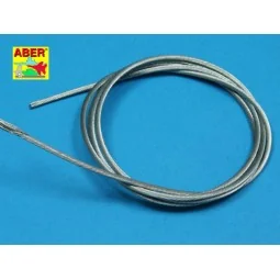 Stainless Steel Towing Cables O 2, 0 mm, 1 m long - Aber Models TCS 20