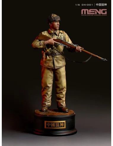 Chinese Sniper Ace (Painted figure, incl. base), 1/6 - MENG-Model D...