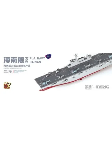 PLA Navy Hainan (Pre-colored Edition), 1/700 - MENG-Model PS-007s