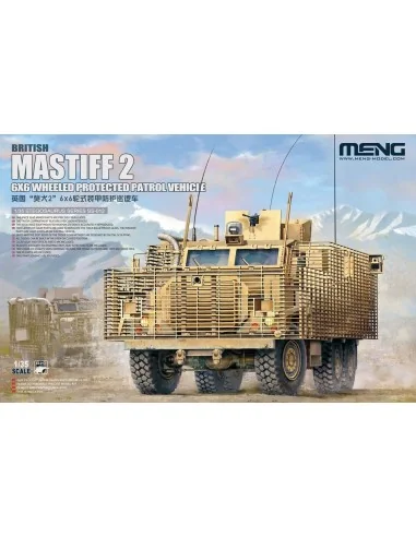 [NO_DESC] British Mastiff 2 6X6 Wheeled Protected Patrol Vehicle, 1...