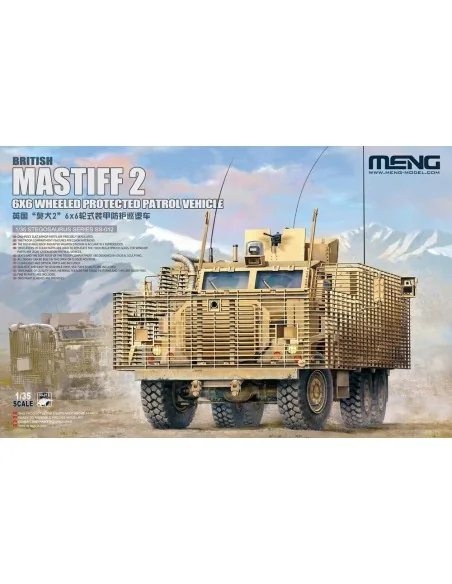 [NO_DESC] British Mastiff 2 6X6 Wheeled Protected Patrol Vehicle, 1...