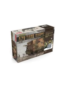 German A7V Tank (Krupp) & Engine, Limited Edition, 1/35 - MENG-Mode...