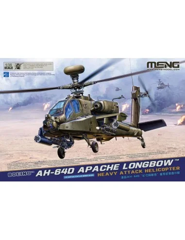 Boeing AH-64D Apache Longbow Heavy Attack Helicopter, 1/35 - MENG-M...