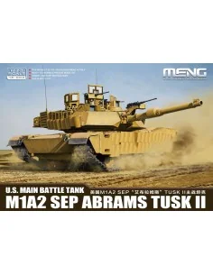 U.S. Main Battle Tank M1A2 SEP Abrams TUSK II, 1/72 - MENG-Model 72...