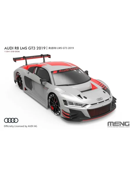 Audi R8 LMS GT3 2019, 1/24 - MENG-Model CS-006