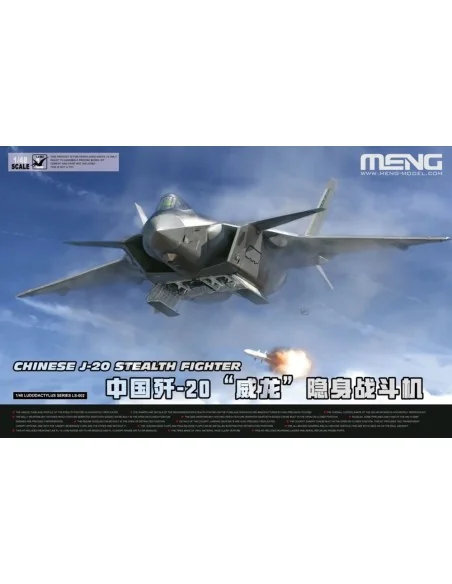[NO_DESC] Chinese J-20 Stealth Fighter, 1/48 - MENG-Model LS-002