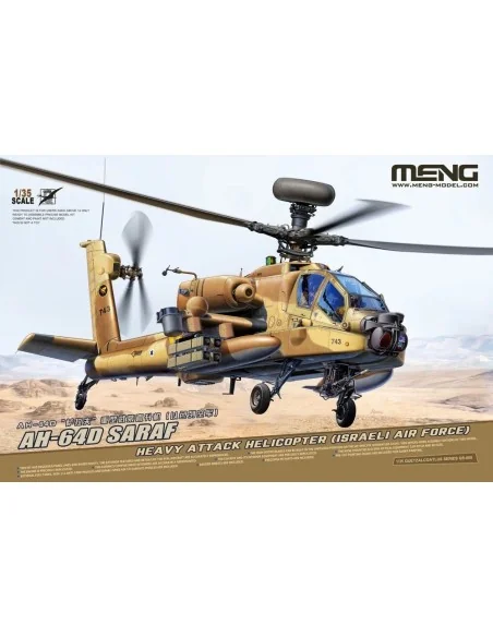 AH-64D Saraf Heavy Attack Helicopter (Israeli Air Force), 1/35 - ME...