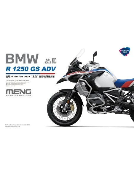 BMW R 1250 GS ADV (Pre-colored Edition), 1/9 - MENG-Model MT-005s
