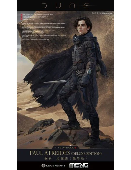 Dune Paul Atreides (Deluxe Edition), 1/12 - MENG-Model AFS-002s