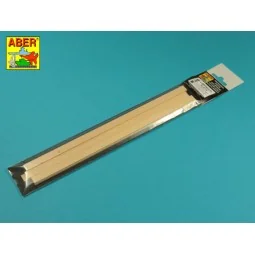 Limewood slats 2 x 10 x 245mm x 7 pcs. - Aber Models WL 2X10