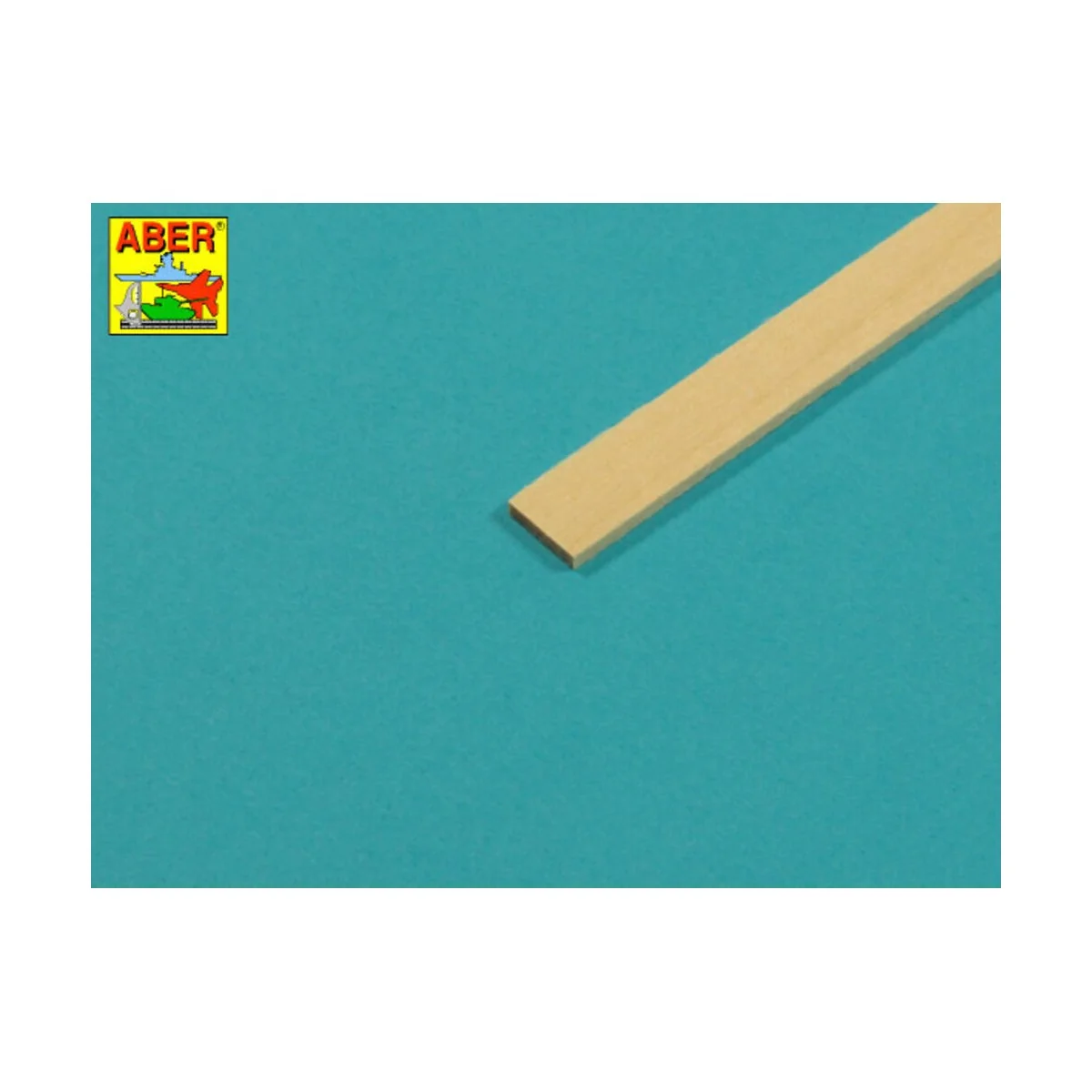 Limewood slats 2 x 10 x 245mm x 7 pcs. - Aber Models WL 2X10