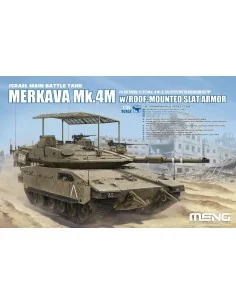 Israel Main Battle Tank Merkava Mk.4M w/Roof-Mounted Slat Armor, 1/...