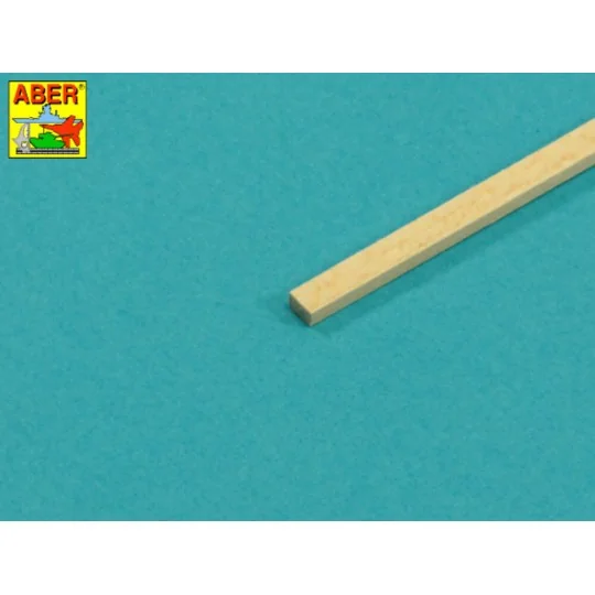 Limewood slats 2 x 3 x 245mm x 14 pcs. - Aber Models WL 2X3