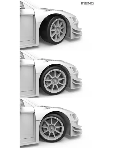 AUDI R8 LMS GT3 EVO II, 1/24 - MENG-Model CS-009