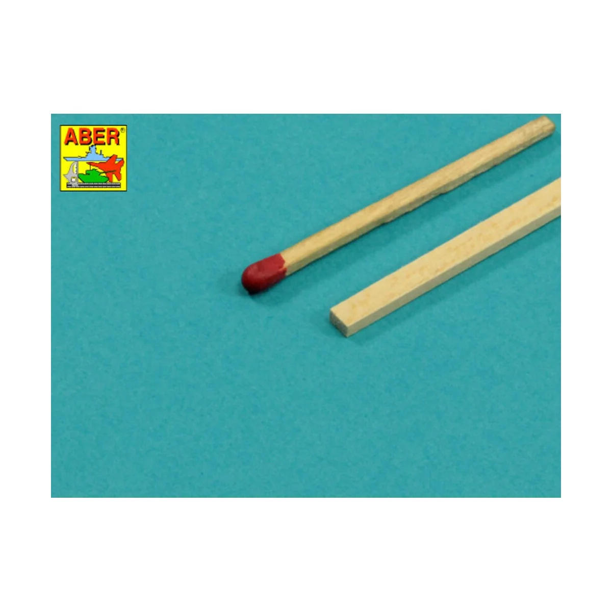 Limewood slats 2 x 3 x 245mm x 14 pcs. - Aber Models WL 2X3