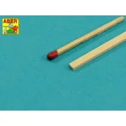 Limewood slats 2 x 3 x 245mm x 14 pcs. - Aber Models WL 2X3