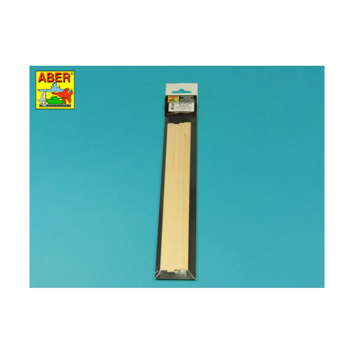 Limewood slats 2 x 8 x 245mm x 8 pcs. - Aber Models WL 2X8