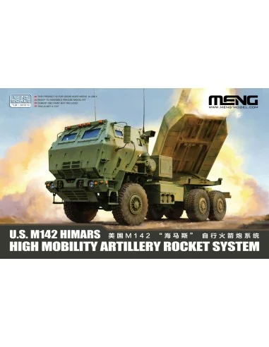U.S. M142 HIMARS High Mobility Artillery Rocket System, 1/72 - MENG...