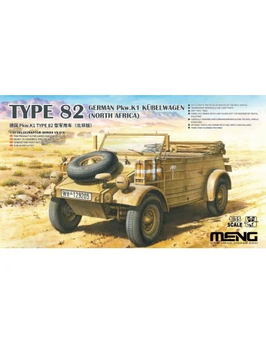 1/35 German Pkw.K1 Kübelwagen Type 82 (North Africa), 1/35 - MENG-M...