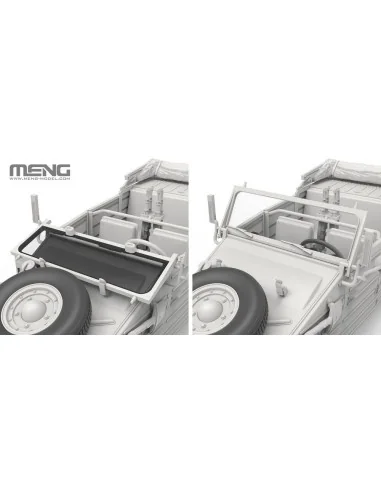 1/35 German Pkw.K1 Kübelwagen Type 82 (North Africa), 1/35 - MENG-M...