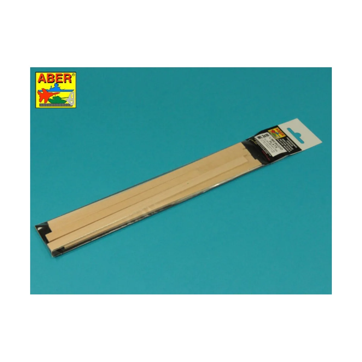 Limewood slats 3 x 10 x 245mm x 7 pcs. - Aber Models WL 3X10