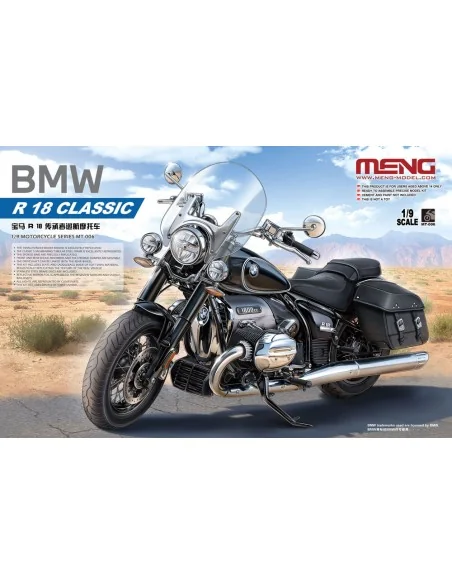 [NO_DESC] BMW R 18 Classic, 1/9 - MENG-Model MT-006