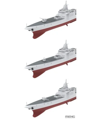 [NO_DESC] Chinese Type-055 Guided-Missile Destroyer, 1/700 - MENG-M...