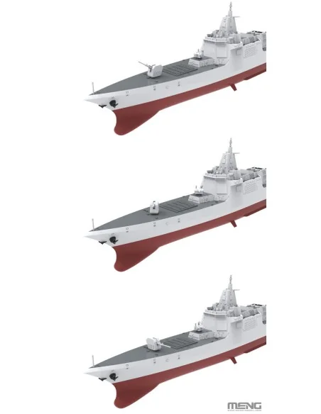 Chinese Type-055 Guided-Missile Destroyer, 1/700 - MENG-Model PS-009