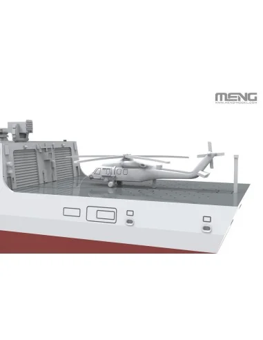 Chinese Type-055 Guided-Missile Destroyer, 1/700 - MENG-Model PS-009
