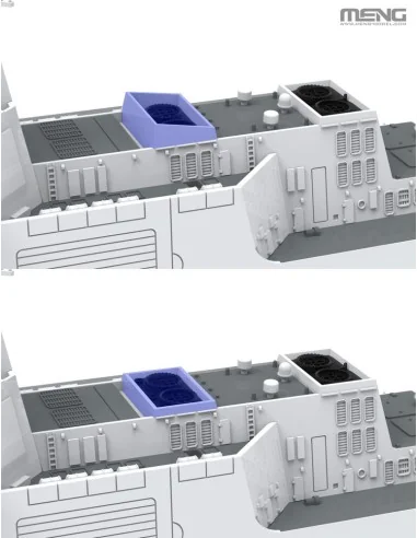 [NO_DESC] Chinese Type-055 Guided-Missile Destroyer, 1/700 - MENG-M...
