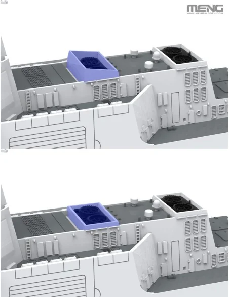 Chinese Type-055 Guided-Missile Destroyer, 1/700 - MENG-Model PS-009