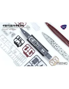 Chinese Type-055 Guided-Missile Destroyer (Pre-colored Edition), 1/...