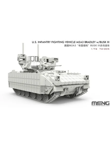 U.S. Infantry Fighting Vehicle M2A3 Bradley w/BUSK III, 1/72 - MENG...