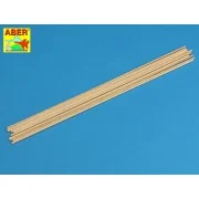 Wood round rods 2mm - Aber Models WR2 Wood round rods 2mm - Aber Models WR2
