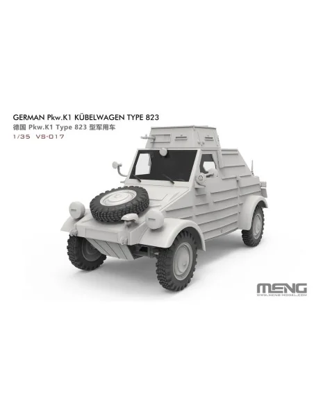 German Pkw.K1 Kübelwagen Type 823, 1/35 - MENG-Model VS-017