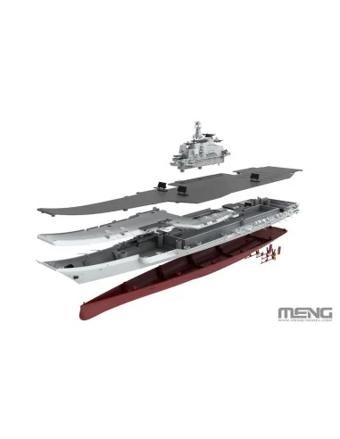 Aircraft Carrier Liaoning, 1/700 - MENG-Model PS-010
