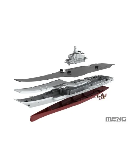Aircraft Carrier Liaoning, 1/700 - MENG-Model PS-010
