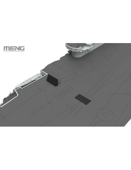 Aircraft Carrier Liaoning, 1/700 - MENG-Model PS-010