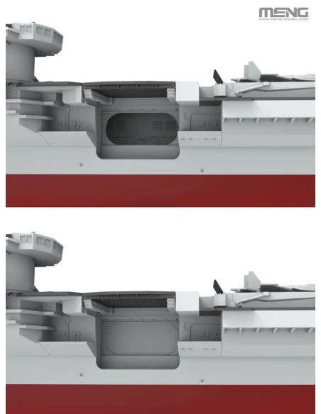 Aircraft Carrier Liaoning, 1/700 - MENG-Model PS-010