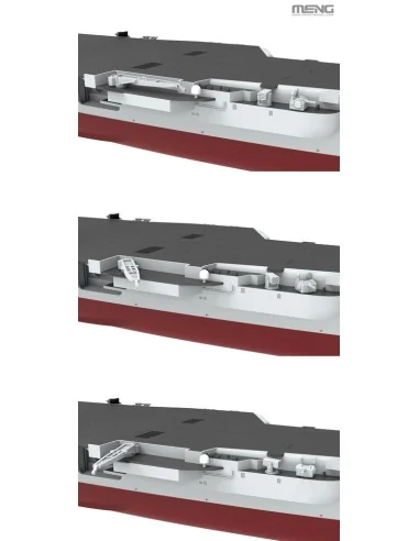 Aircraft Carrier Liaoning, 1/700 - MENG-Model PS-010